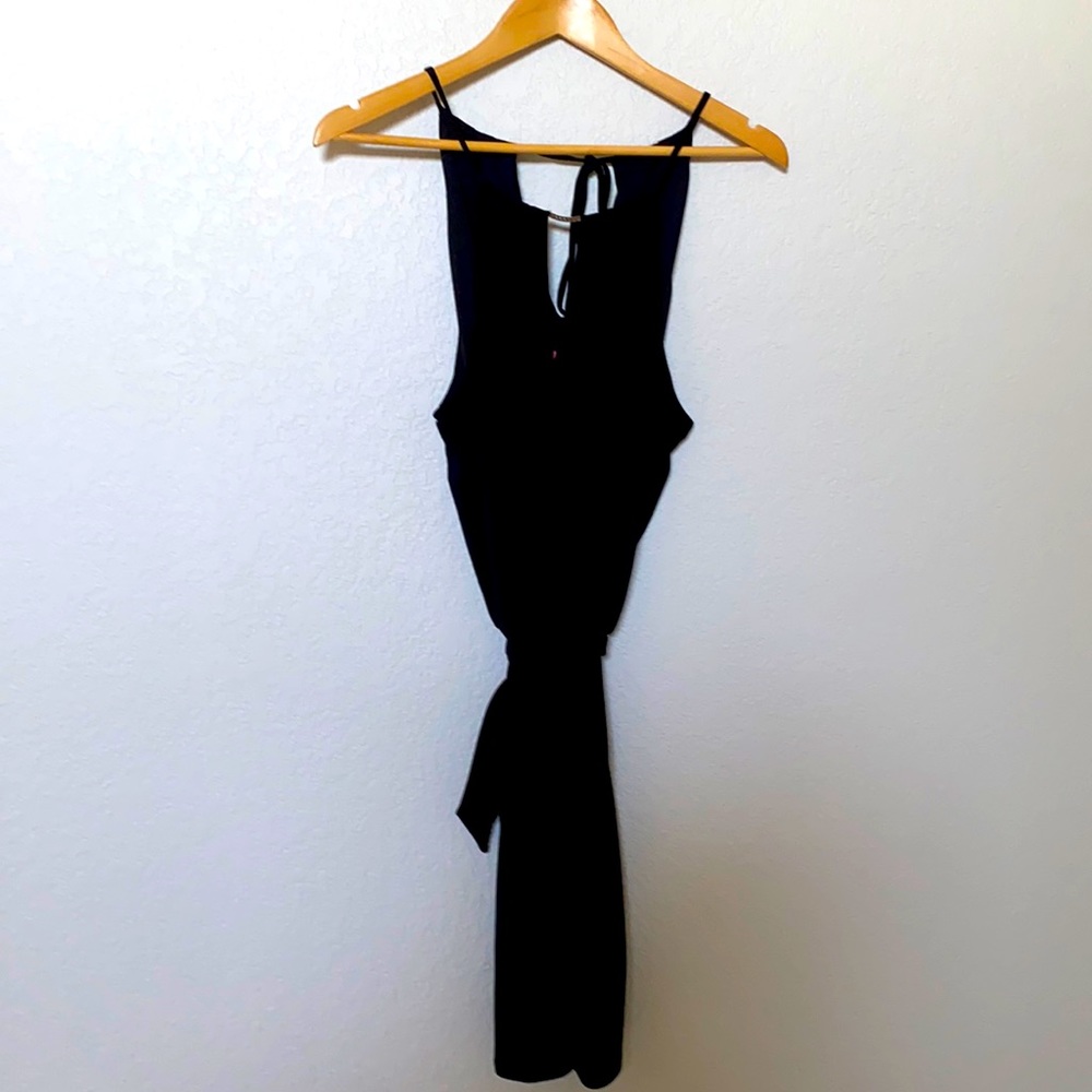 Black cocktail dress